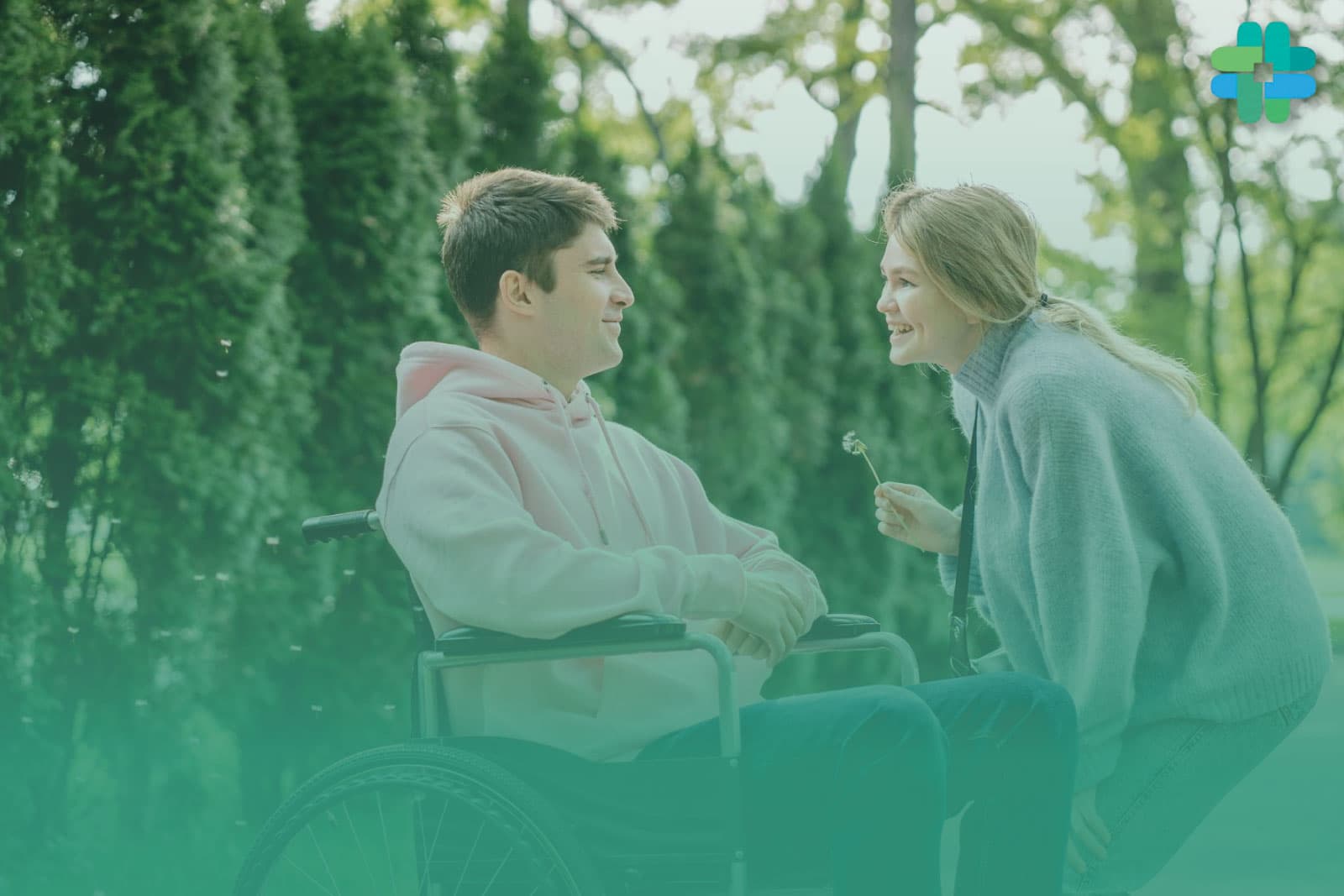 Support worker assisting a participant at home